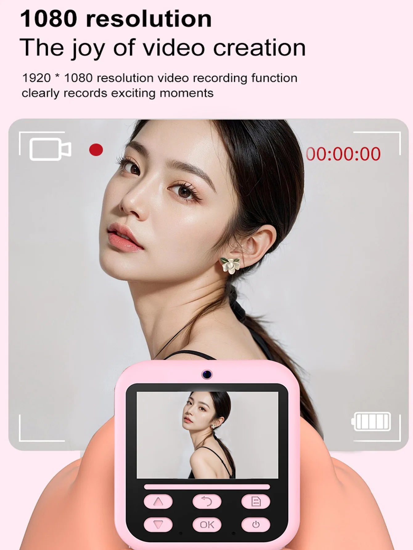 NOX InstaCam – Cámara Digital con Impresión Instantánea HD