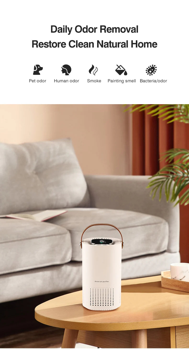 Purificador de Aire A8 – Aire Limpio y Fresco para tu Hogar