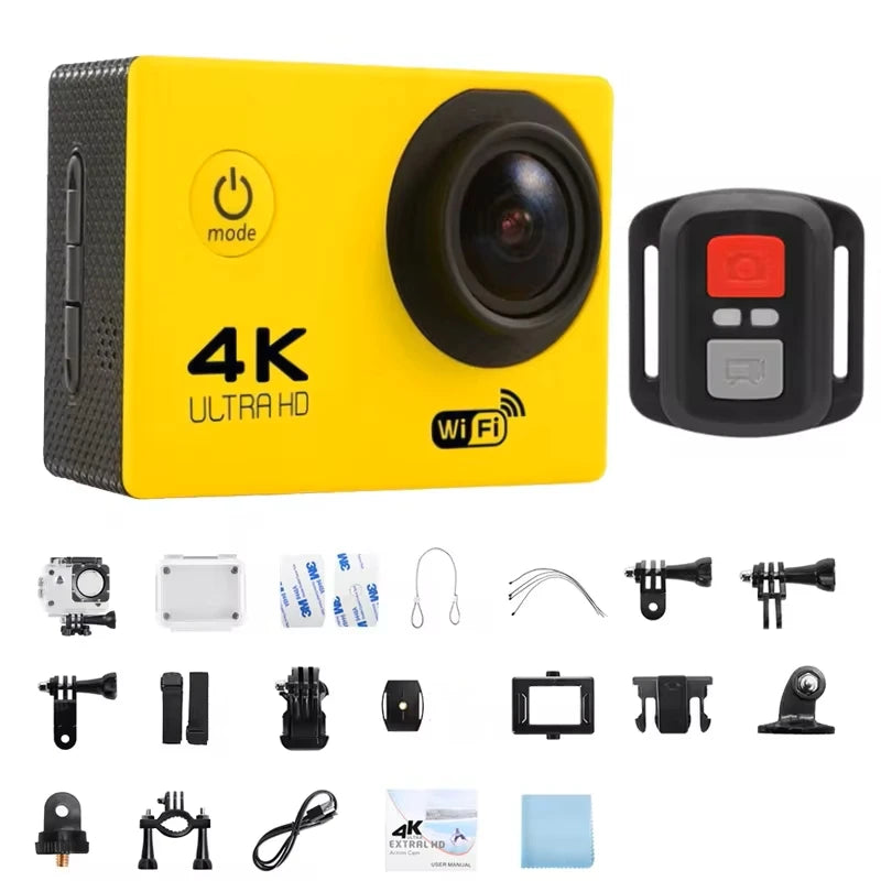 NOX ActionCam 4K – Cámara de Acción Compacta Resistente al Agua