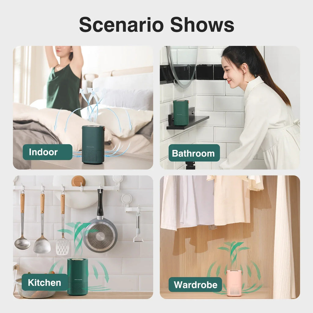 Purificador de Aire A8 – Aire Limpio y Fresco para tu Hogar