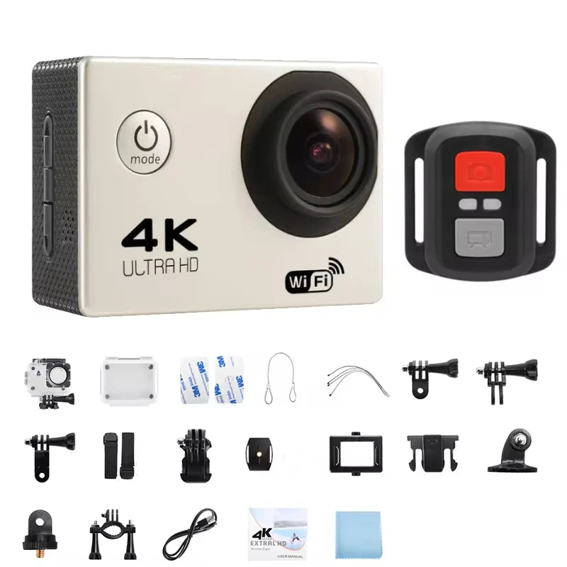NOX ActionCam 4K – Cámara de Acción Compacta Resistente al Agua