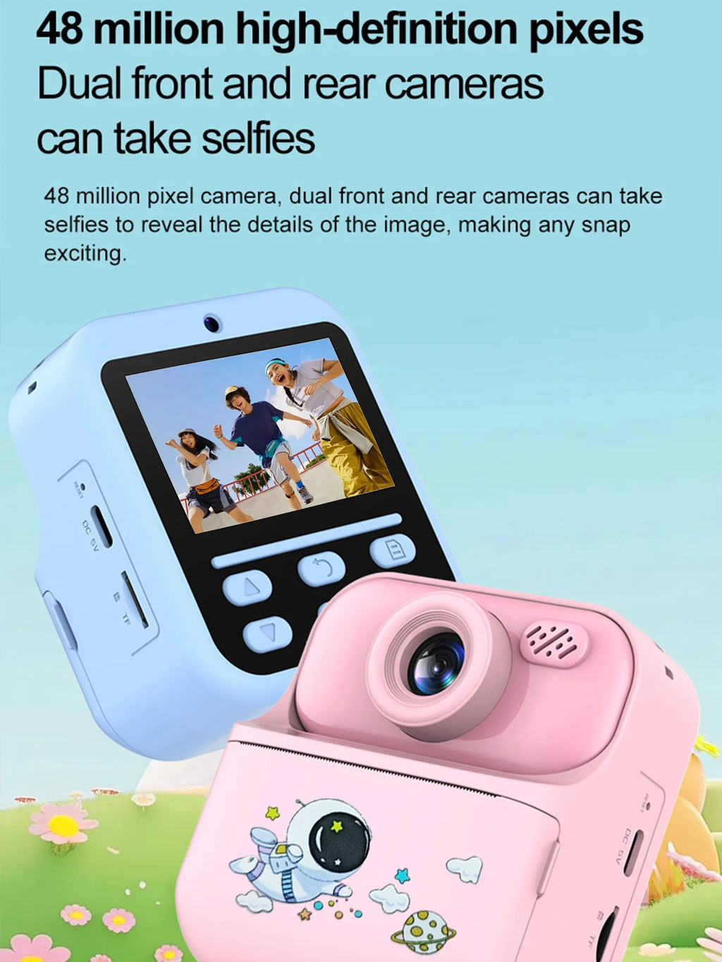 NOX InstaCam – Cámara Digital con Impresión Instantánea HD