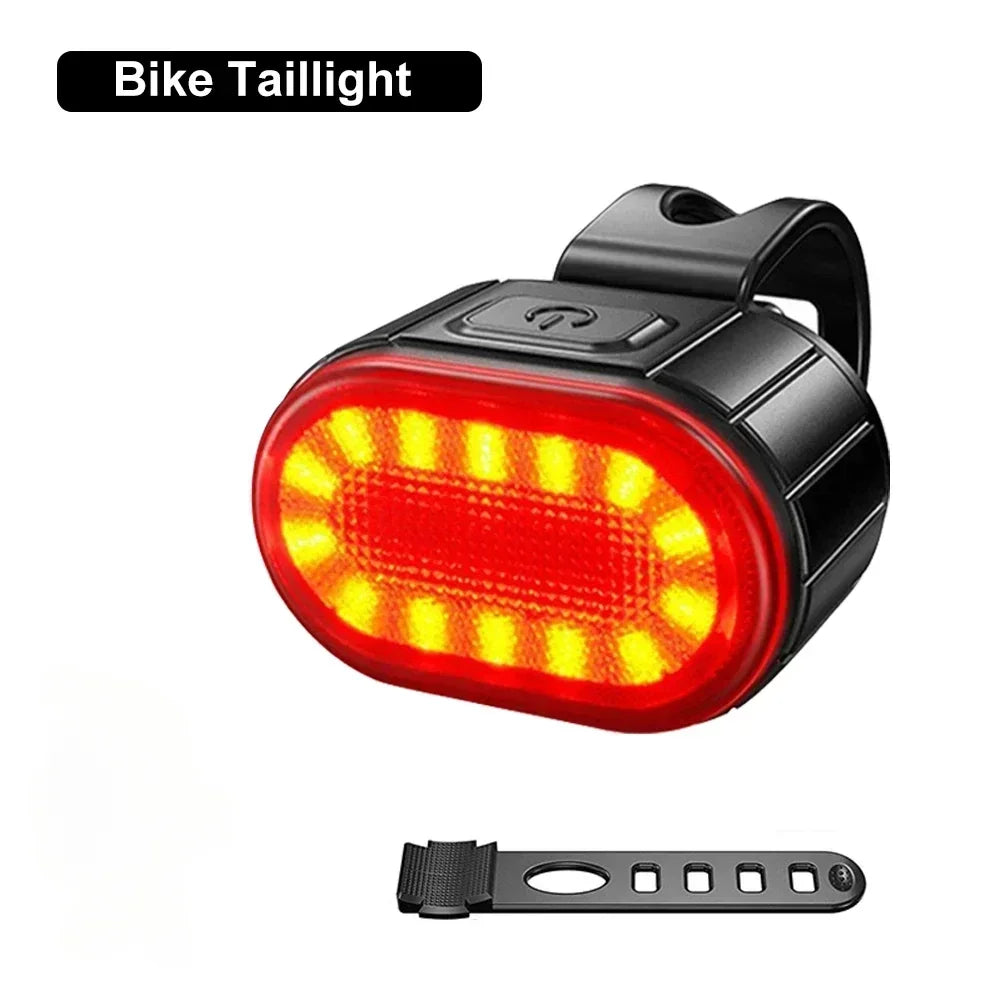 NOX BikeLux Pro – Linterna LED Recargable USB-C para Bicicleta, Ultraliviana y Resistente al Agua