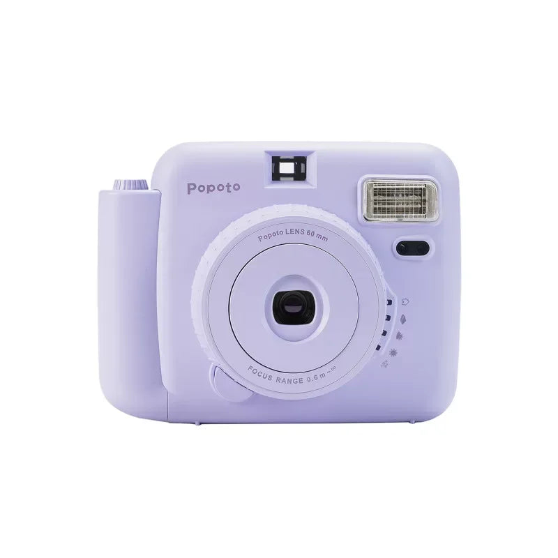 NOX FilmCam Pastel – Cámara Instantánea Analógica Estilo Vintage para Fujifilm Instax Mini