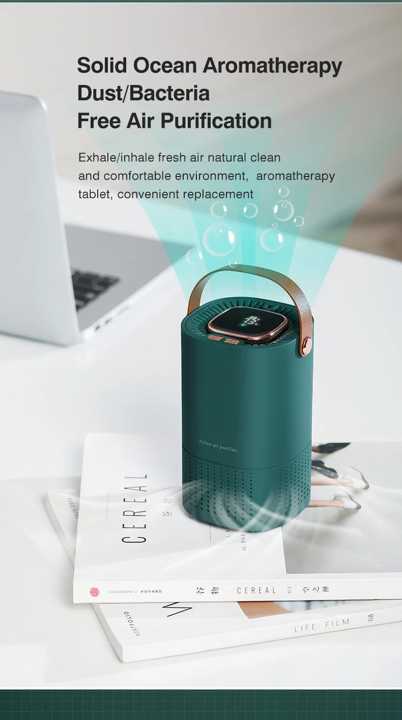 Purificador de Aire A8 – Aire Limpio y Fresco para tu Hogar