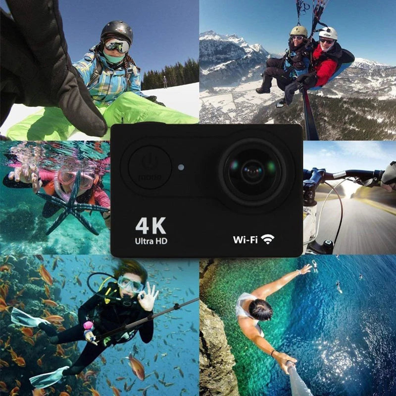 NOX ActionCam 4K – Cámara de Acción Compacta Resistente al Agua