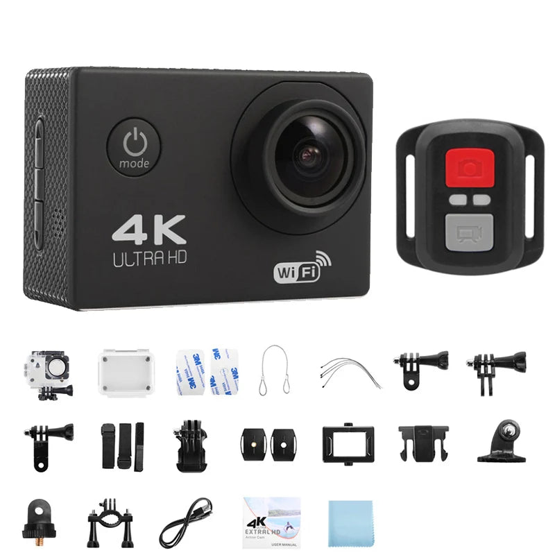 NOX ActionCam 4K – Cámara de Acción Compacta Resistente al Agua