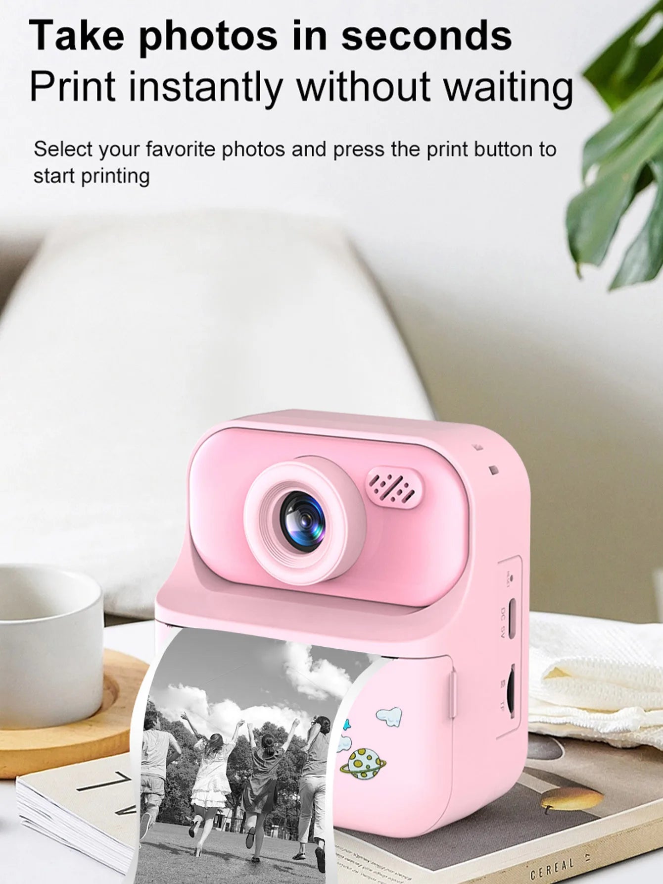 NOX InstaCam – Cámara Digital con Impresión Instantánea HD