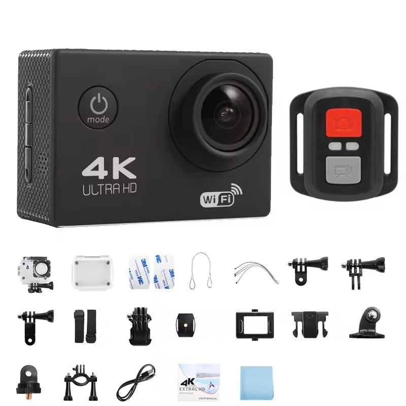 NOX ActionCam 4K – Cámara de Acción Compacta Resistente al Agua