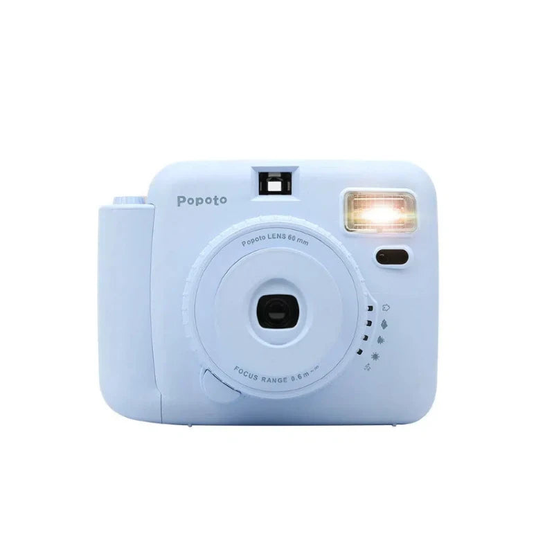 NOX FilmCam Pastel – Cámara Instantánea Analógica Estilo Vintage para Fujifilm Instax Mini