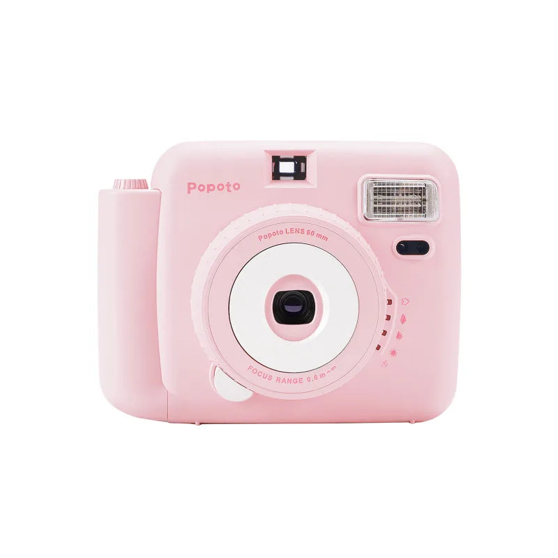 NOX FilmCam Pastel – Cámara Instantánea Analógica Estilo Vintage para Fujifilm Instax Mini