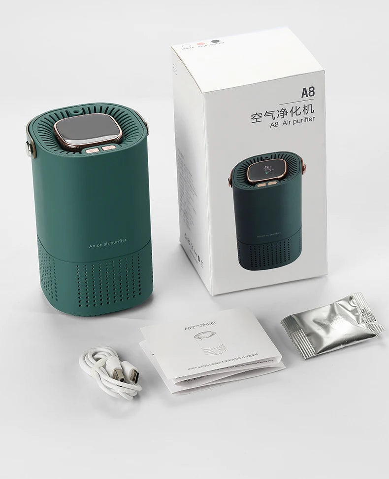 Purificador de Aire A8 – Aire Limpio y Fresco para tu Hogar