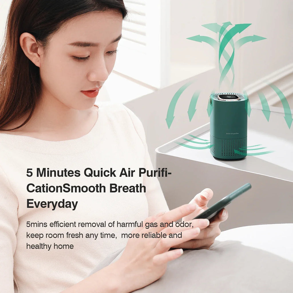 Purificador de Aire A8 – Aire Limpio y Fresco para tu Hogar