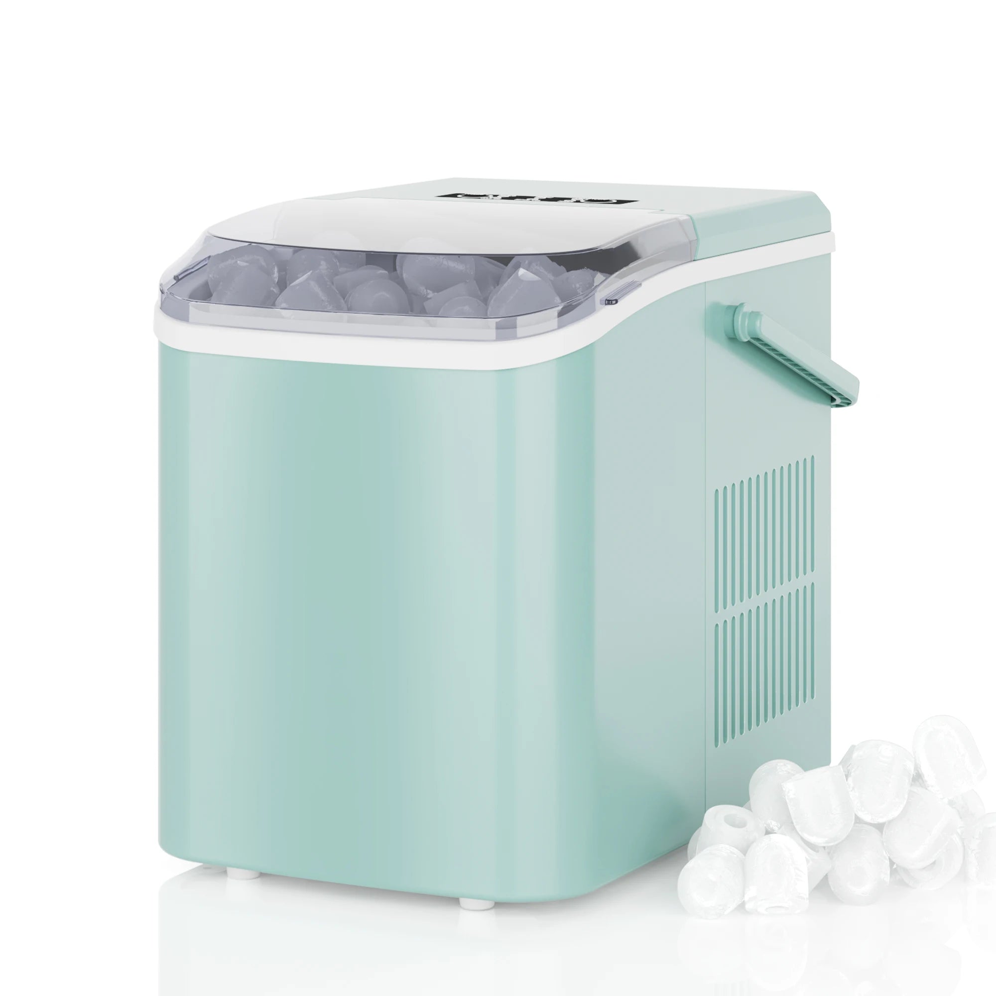 Máquina de Hielo Portátil – 9 Cubos Listos en 6 Minutos, Silenciosa y Compacta