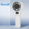 NOX BreezeMini – Ventilador de Mano Silencioso 4 Velocidades con Display de Batería