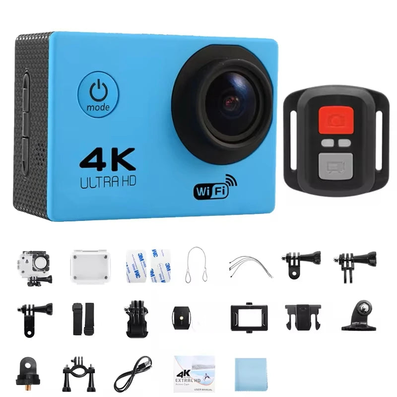 NOX ActionCam 4K – Cámara de Acción Compacta Resistente al Agua