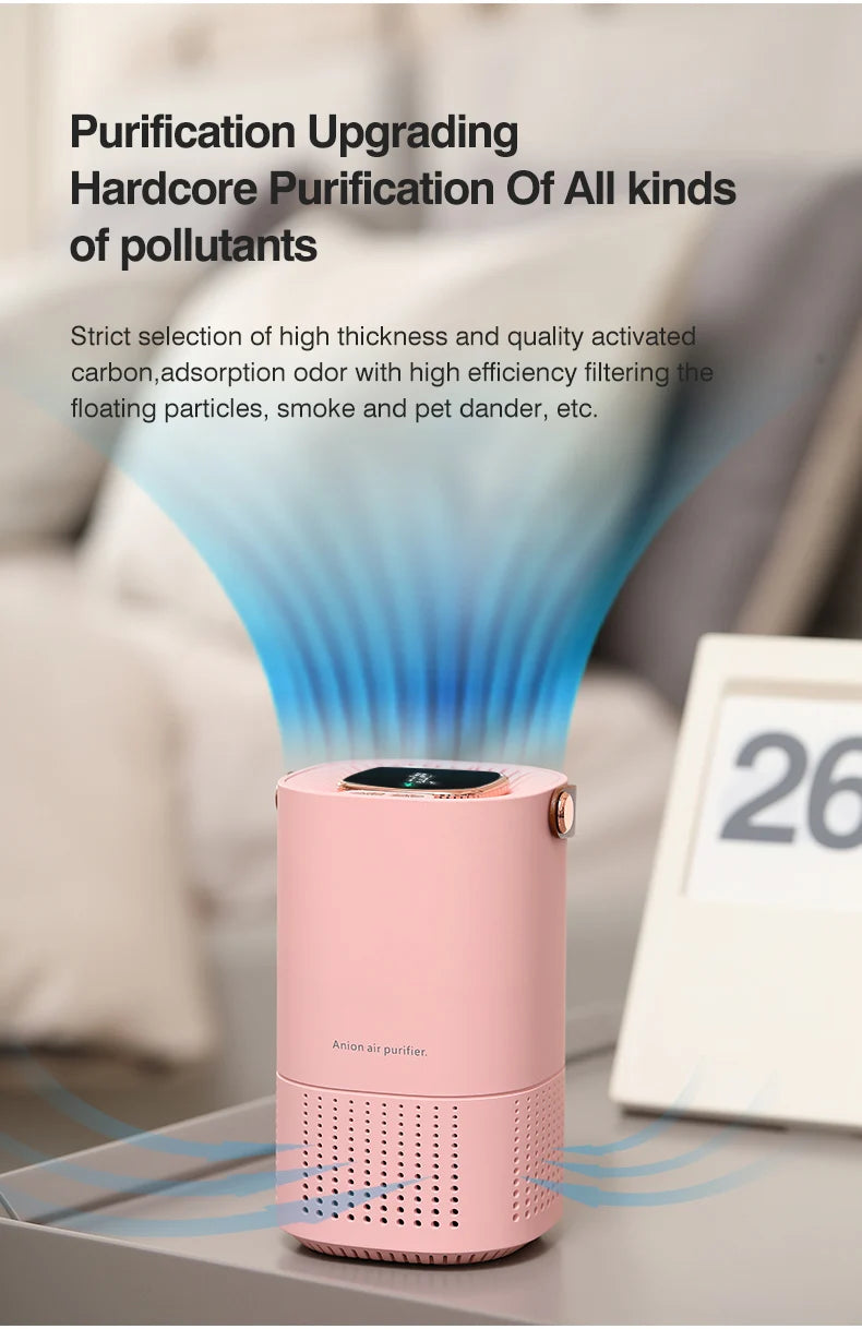 Purificador de Aire A8 – Aire Limpio y Fresco para tu Hogar