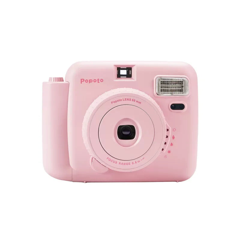 NOX FilmCam Pastel – Cámara Instantánea Analógica Estilo Vintage para Fujifilm Instax Mini
