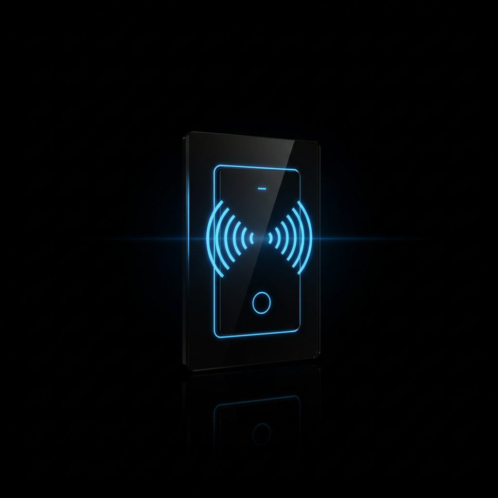 Interruptor WiFi Tuya – Fondo Negro NOX