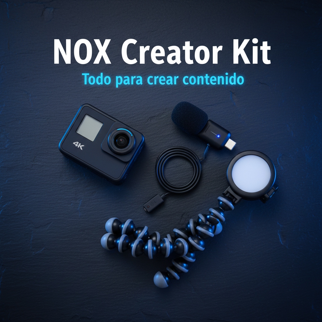 NOX Creator Kit – Pack Completo para Creadores de Contenido
